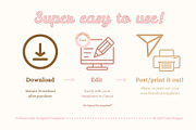 Bakery Brand Stationery Bundle, a Stationery Template by Hell Yeah Designs (Thumbnail 3 of 12)