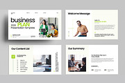 Business Plan Presentation Template, a Flyer Template by MightyDesign (Thumbnail 2 of 8)