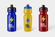 Sport Bottles Mockup, a Product Mockup by AlkStudio (Thumbnail 1 of 14)