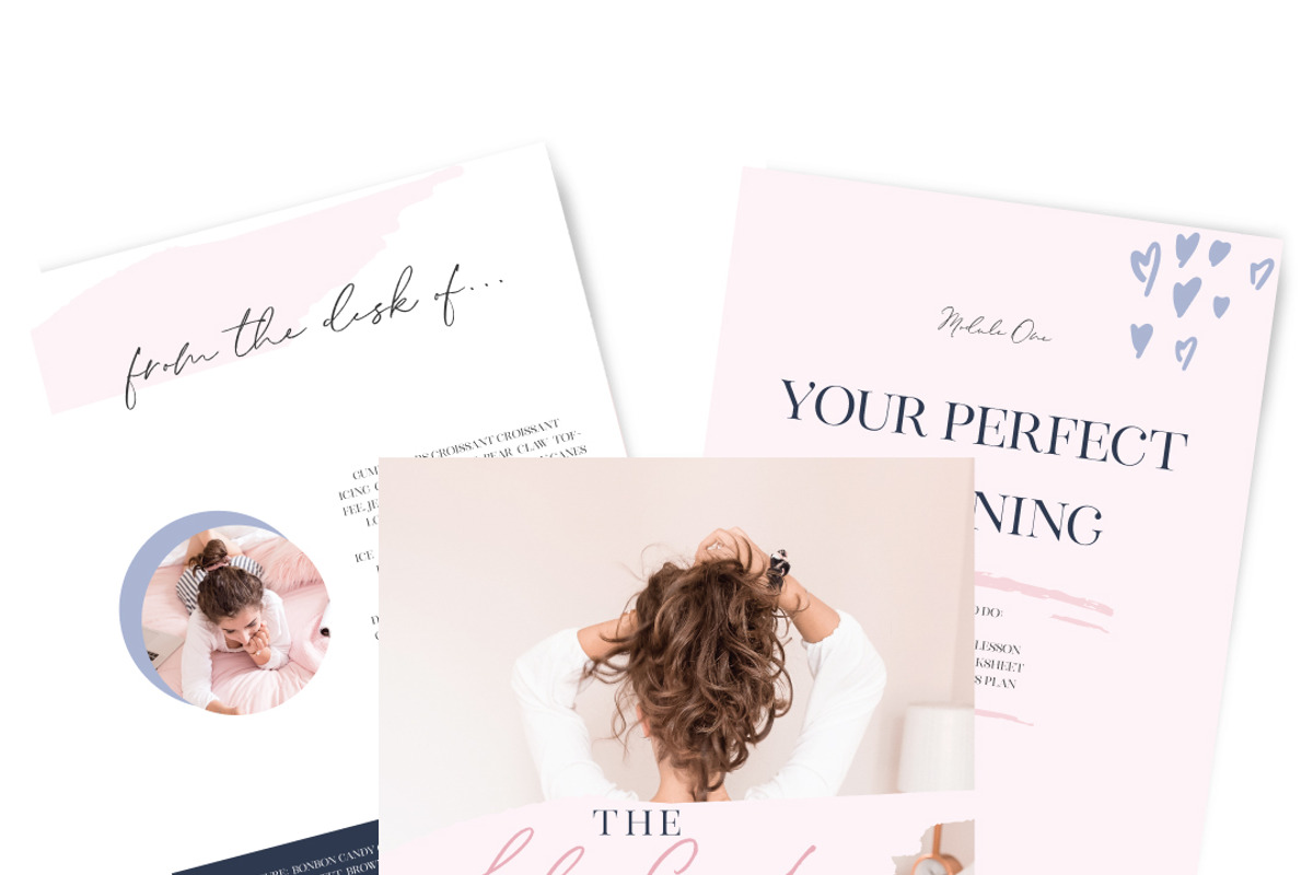 Lady Coach Workbook Canva Indesign, a Magazine Template by VanessaRyan.co (Photo 3 of 4)