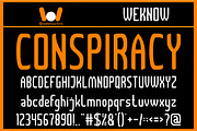 Radio Active font, a Sans Serif Font by weknow (Thumbnail 3 of 5)