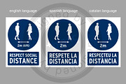 Respect social distance, Covid-19, a Graphic by mesblanc (Thumbnail 2 of 2)