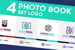 Set of Photo Album Logo Template, a Branding & Logo Template by Lucky Creative