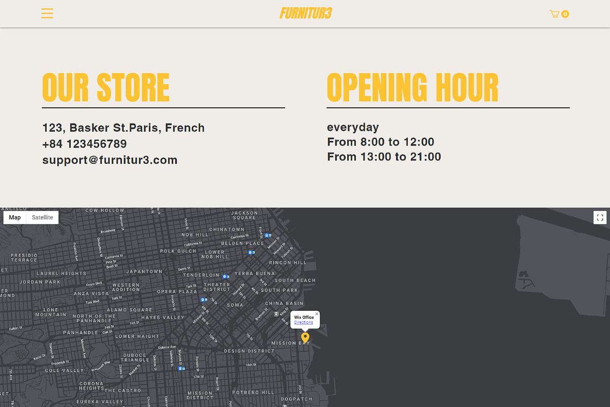 WIX TEMPLATE - WIX SHOP - WIX THEME, a Wix Template by iambao.ooo (Photo 6 of 8)