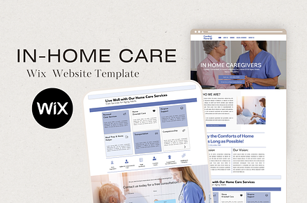In Home Care Website Templates