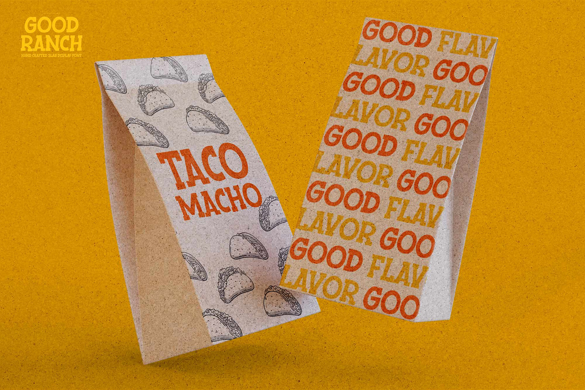Good Ranch – Hand Crafted Slab, a Slab Serif Font by Gassstype (Photo 5 of 8)
