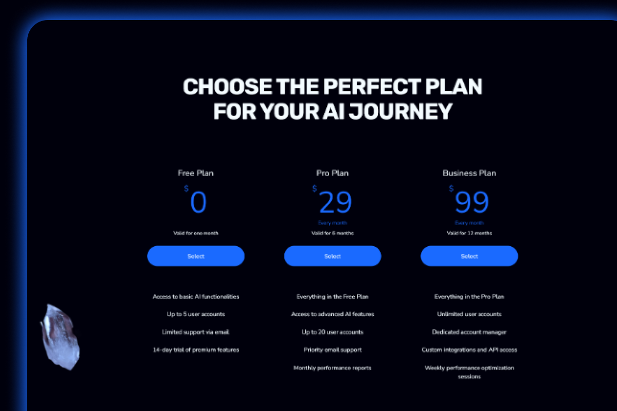 AI-BOOST WIX STUDIO TEMPLATE SAAS, a Wix Template by Wixify Studio (Photo 6 of 9)