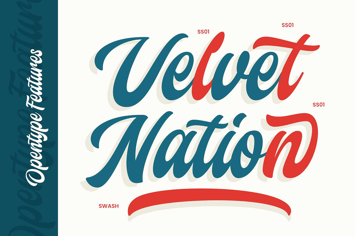 Camelate - Bold Script, a Script Font by Novitype (Photo 9 of 11)