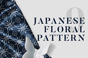 Japanese Floral Patterns, a Pattern Graphic by Graphicado (Thumbnail 1 of 4)