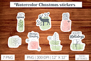 Christmas stickers bundle PNG, an Object Graphic by Let's Art (Thumbnail 8 of 14)