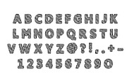Combo Color – Cute Colorful Font, a Handwritten Font by Fourteen Letter (Thumbnail 5 of 6)