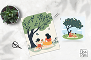 Mother’s Day Clipart Kids & Crafts, an Illustration by ikarifq shop (Thumbnail 3 of 4)