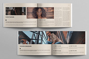 Fashion Magazine Template Landscape, a Magazine Template by E-Type (Thumbnail 5 of 7)
