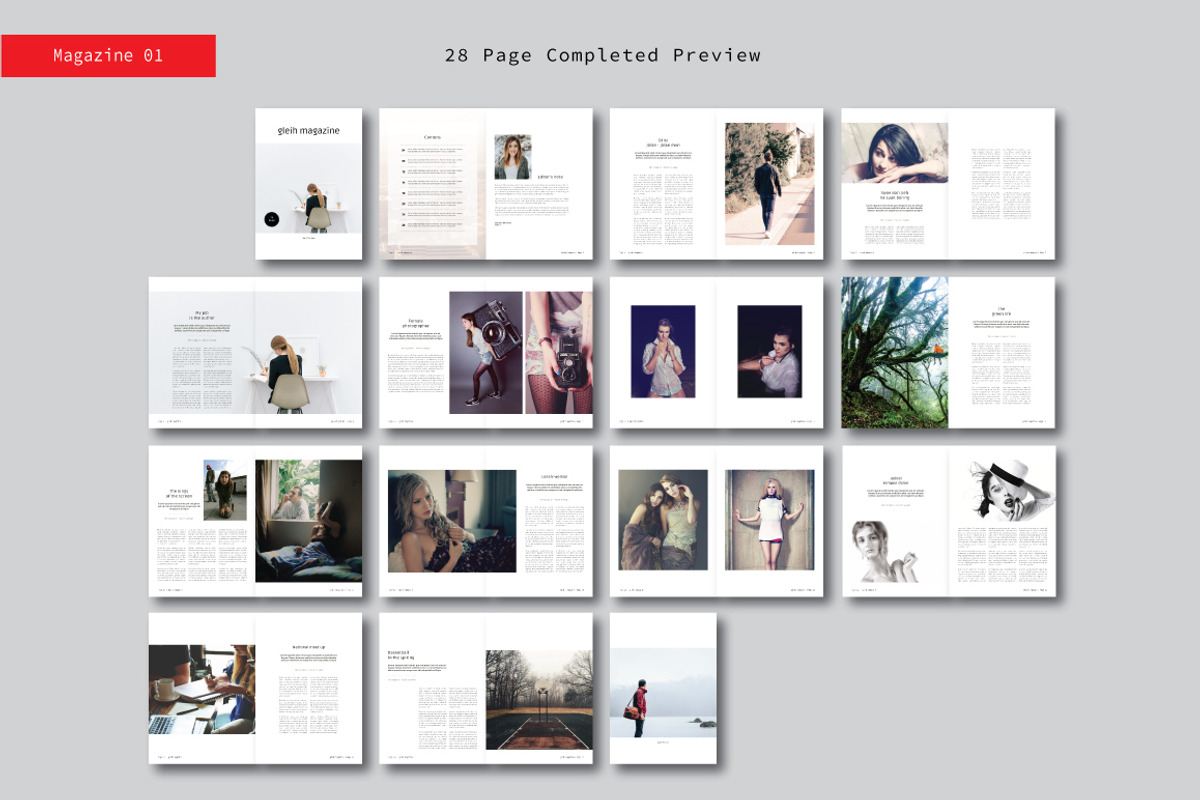 A5 Magazine Bundle Vol. 2, a Magazine Template by Alhaytar (Photo 2 of 6)