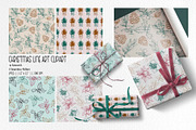 Christmas Line Art Clipart, a Decorative Illustration by BalanceUA (Thumbnail 6 of 9)