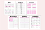 Editable 2027 Business Planner, a Stationery Template by Shumaya (Thumbnail 3 of 6)