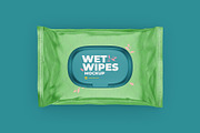 Wet Wipes with Cap mockup, a Cups & Container Mockup by easymock (Thumbnail 7 of 8)