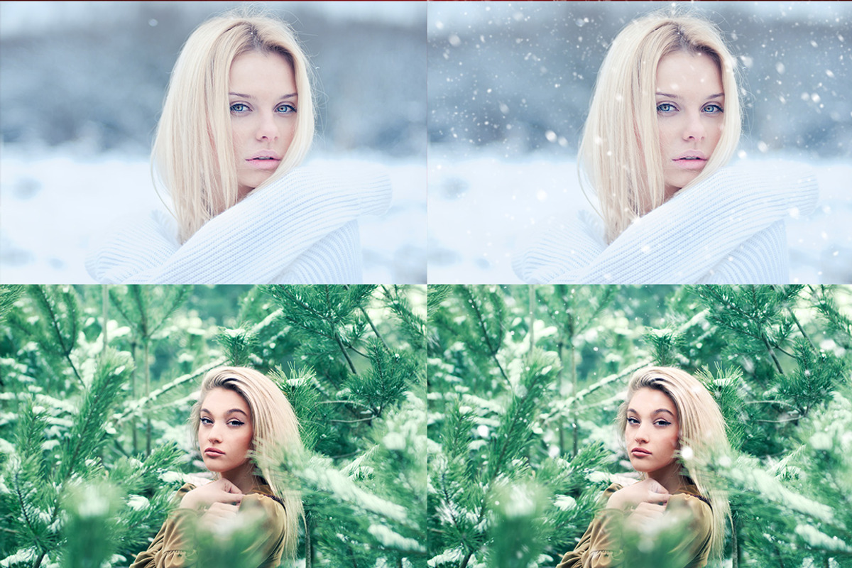 Snowflake brushes preview 2