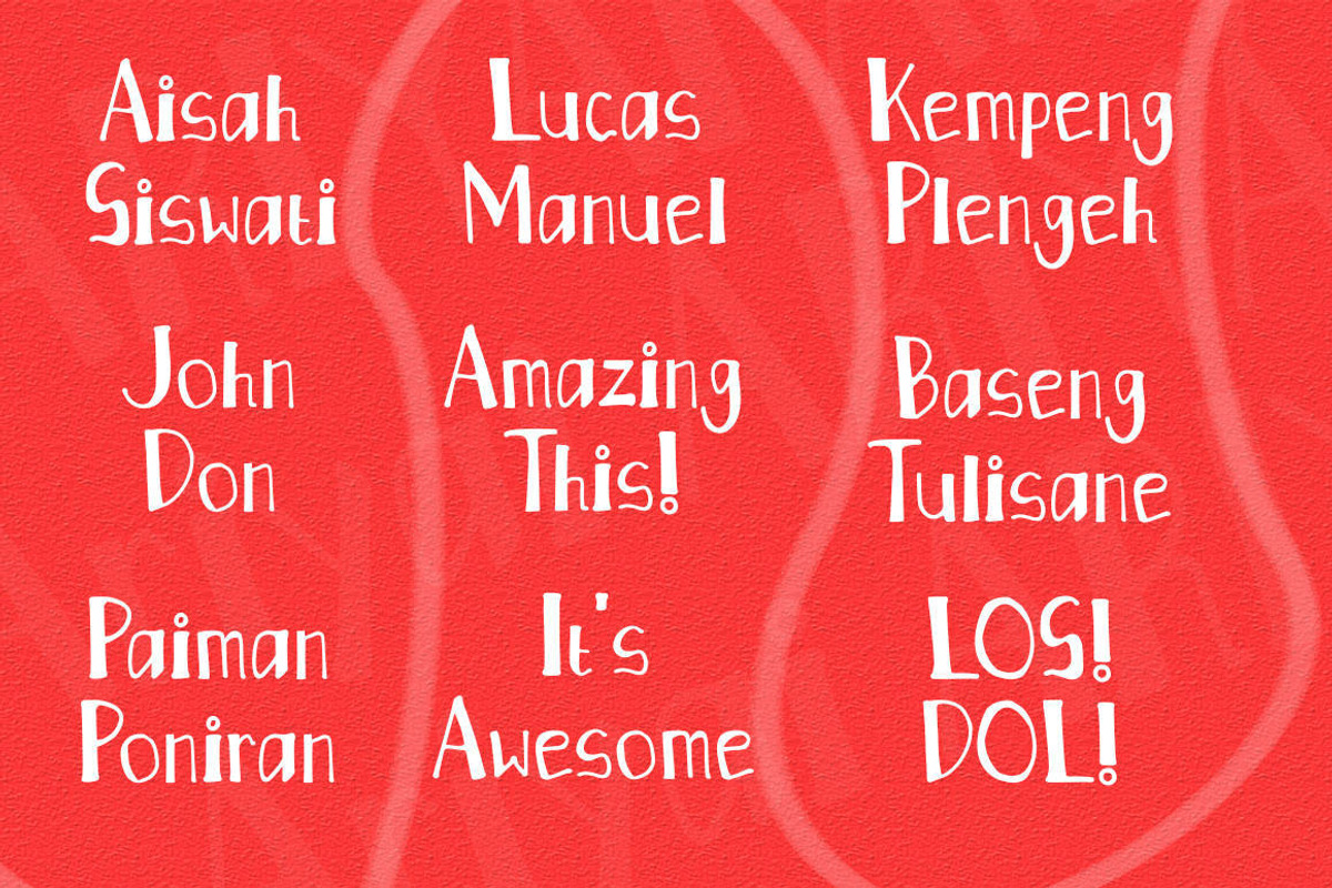 Ariyai - Clean Display Font, a Font by Naistudio (Photo 5 of 7)