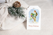 Christmas Gift Tag Mockup, a Product Mockup by ILoveMockupDesign (Thumbnail 5 of 10)