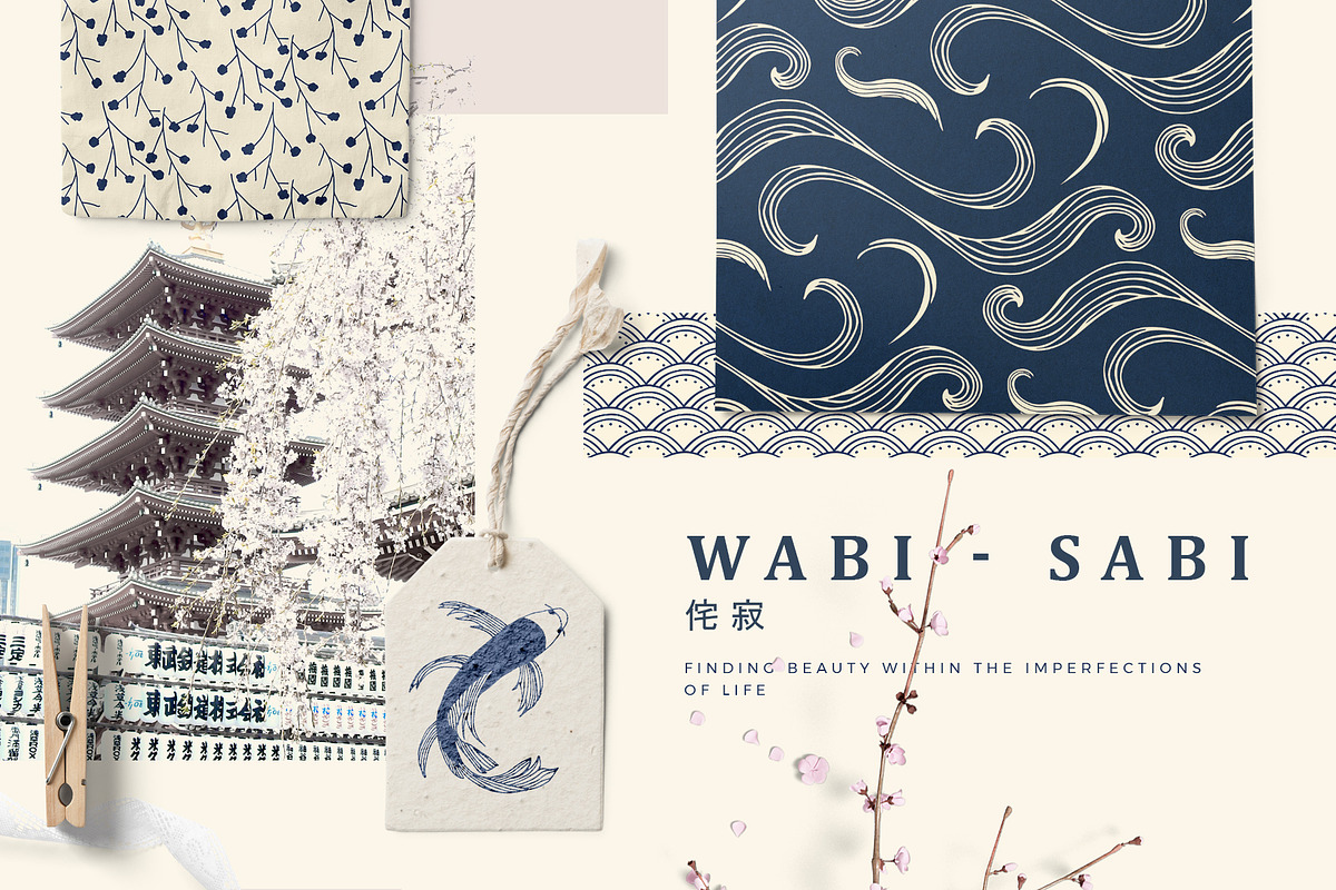 Japanese Patterns Vector Handdrawn, a Pattern Graphic by Youandigraphics (Photo 7 of 11)