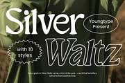 Silver Waltz, a Font by Youngtype.Std (Thumbnail 1 of 9)