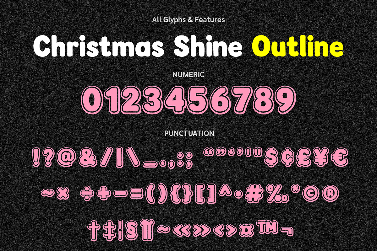 Christmas Shine, a Handwritten Font by BBtypeStudios (Photo 17 of 24)