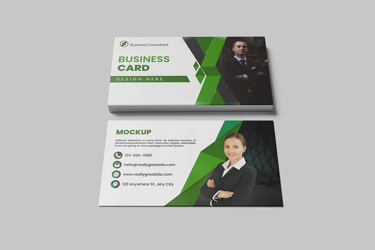 Business Card Mockup, a Print Template by Difa Design (Photo 12 of 12)