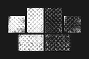 Stars - 44 Grunge Patterns, a Pattern Graphic by Tustan (Thumbnail 4 of 10)