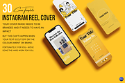 30 Instagram Reel Cover, a Social Media Template by Kay Designs (Thumbnail 5 of 6)