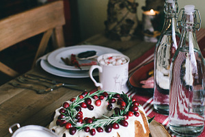 Rustic Holiday Table