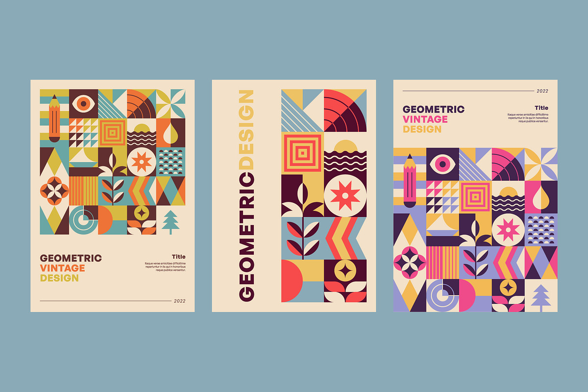 Geometric Pattern Compositions, a Decorative Illustration by Léo Alexandre (Photo 18 of 25)