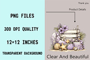 Whimsical Summer Wooden Sing Clipart, an Illustration by SVGArt (Thumbnail 6 of 9)