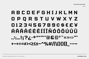 Billet, a Font by VarsityType® (Thumbnail 6 of 6)