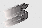 Sclupture Gothica Letter, a Blackletter Font by cromatixclassroom (Thumbnail 1 of 7)