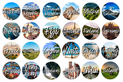 135 Country Instagram Story Covers, a Social Media Template by AdvertFox (Thumbnail 2 of 9)