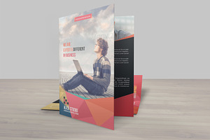 Corporate Bi Fold Brochure Template, a Brochure Template by Alice_s