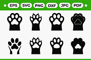 Monster Claw Silhouette Set, an Object Graphic by Artonix (Thumbnail 1 of 3)