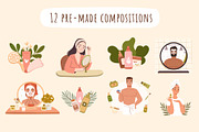 Skincare vector and PNG clipart, a Person Illustration by Heartwarming Art (Thumbnail 4 of 13)