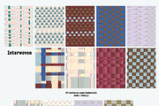 Interwoven Woven Paper Textures, a Texture Graphic by Purple (Thumbnail 10 of 13)