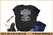 I'm An Aircraft Mechanic Quotes SVG, an Illustration by Handy Arts Studio (Thumbnail 2 of 3)