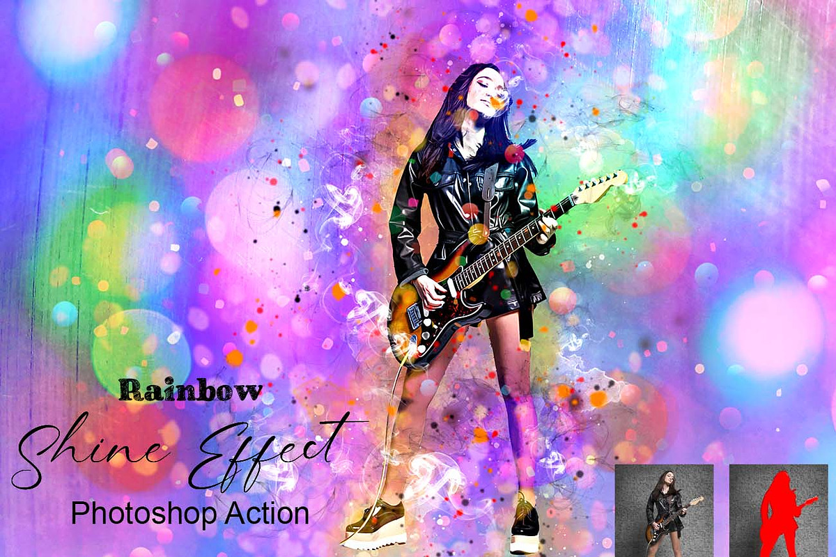 Rainbow Shine Effect Ps Action, an Action Add-On by Studio Retouch (Photo 1 of 10)