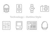 Pictográfica 16 Free Icons, an Outline Icon by RNS Fonts (Thumbnail 4 of 5)