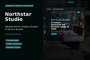 Northstar Studio WordPress Kit, a WordPress Template by Fixstable Studio (Thumbnail 1 of 9)
