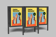 Sign Board Mockup, a Design Template by lamorastudio (Thumbnail 9 of 11)