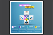 -50% Set of 7 infographics templates, a Background Graphic by frost_newt (Thumbnail 4 of 8)