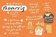 50% Cute Handwritten Font - Memoriz, a Handwritten Font by Four Lines Std. (Thumbnail 9 of 9)