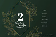 Golden Autumn Berries Background Set, a Background Graphic by Euonia Meraki (Thumbnail 8 of 15)