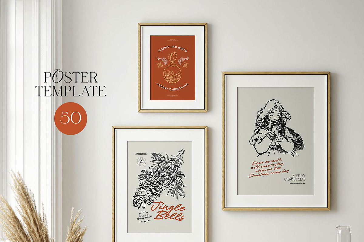 Aesthetic Christmas | Poster Builder, an Object Graphic by KetteCreate (Photo 2 of 18)