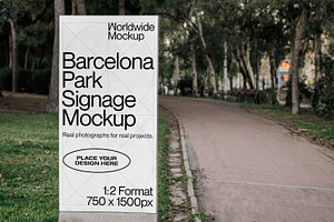 Barcelona Signage Mockup